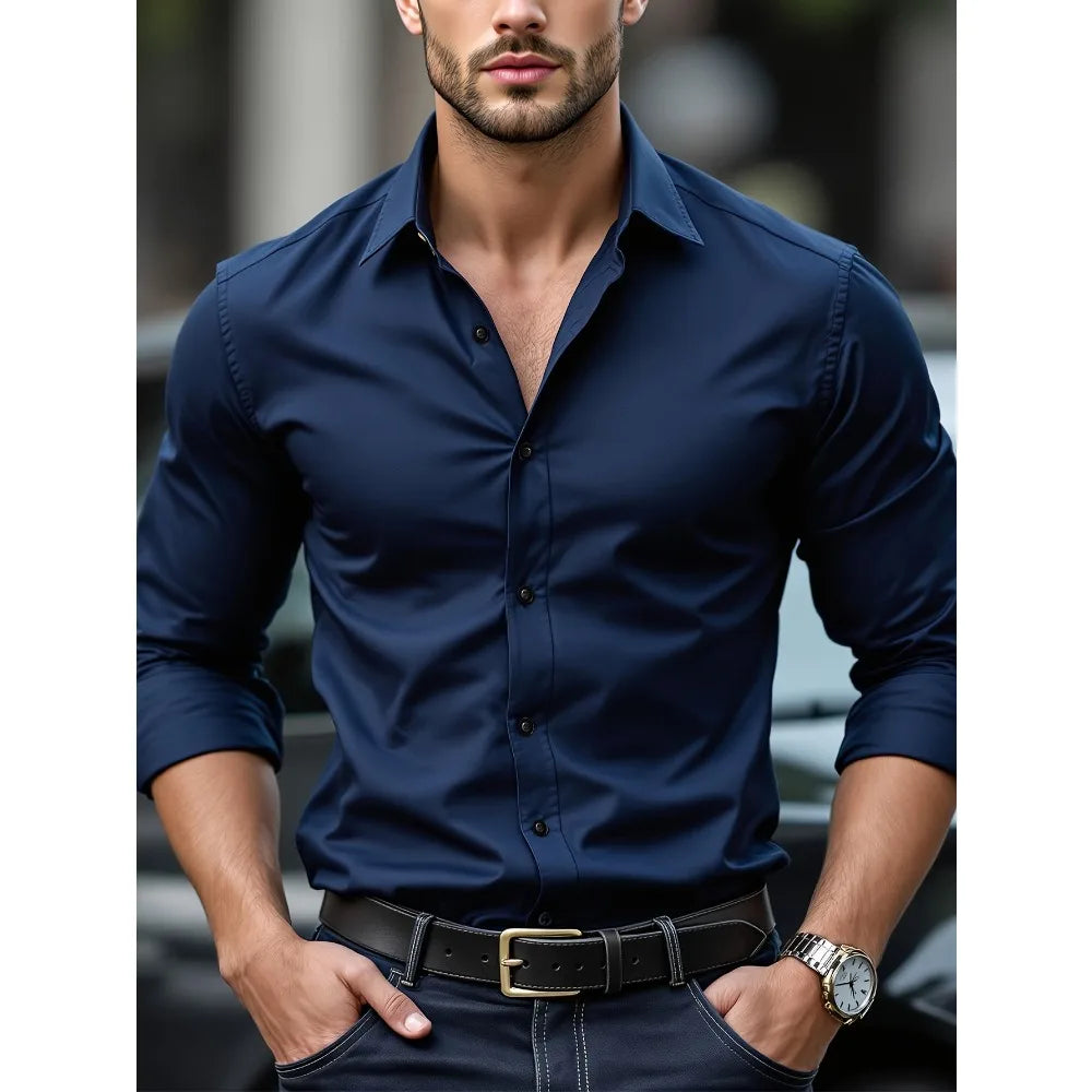 Men's Stretch Dress Shirt